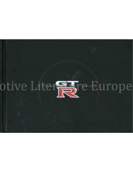 2009 NISSAN GT-R HARDCOVER BROCHURE DUTCH