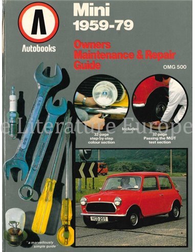 1959 - 1979 MINI, REPAIR MANUAL ENGLISH (OWNERS WORKSHOP MANUAL)