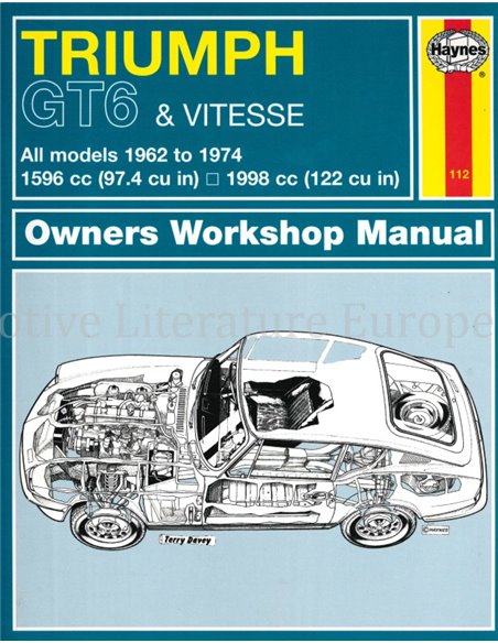 1962 - 1974 TRIUMPH GT6 | VITESSE REPAIR MANUAL ENGLISH