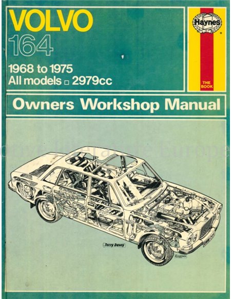 1968 - 1975 VOLVO 164 REPAIR MANUAL ENGLISH