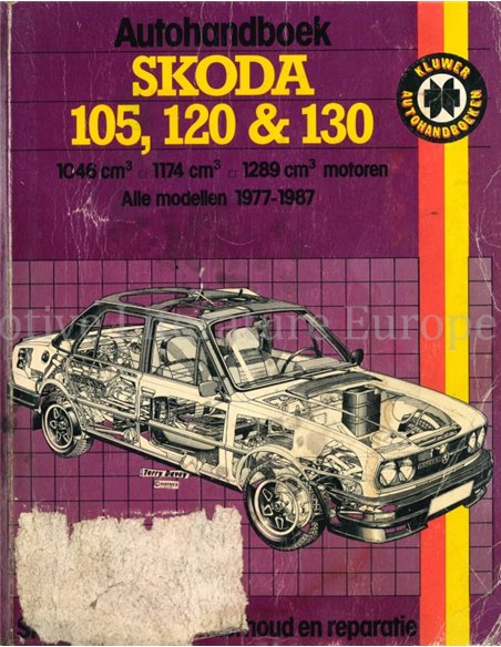 1977-1987 SKODA 105 | 120 | 130 REPAIR MANUAL DUTCH