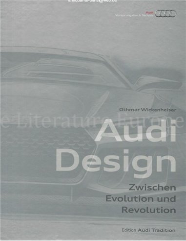 AUDI DESIGN, ZWISCHEN EVOLUTION UND REVOLUTION (ZWEI BÜCHER)