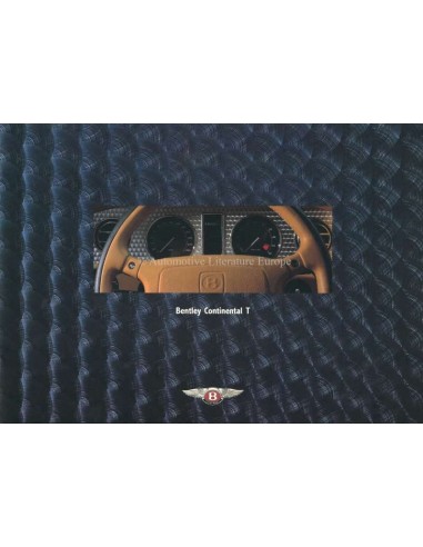 1996 BENTLEY CONTINENTAL T BROCHURE GERMAN