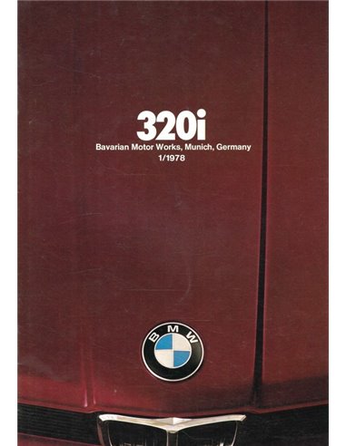 1987 BMW 3ER PROSPEKT ENGLISCH (USA)