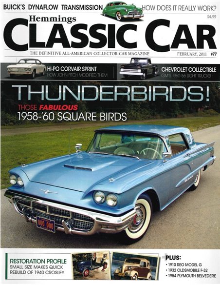 2011 CLASSIC CAR MAGAZINE 77 ENGLISCH 