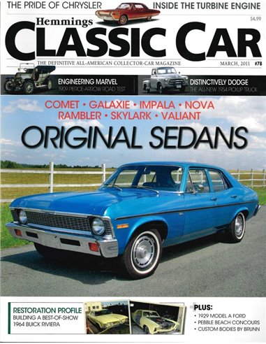 2011 CLASSIC CAR MAGAZINE 78 ENGELS 