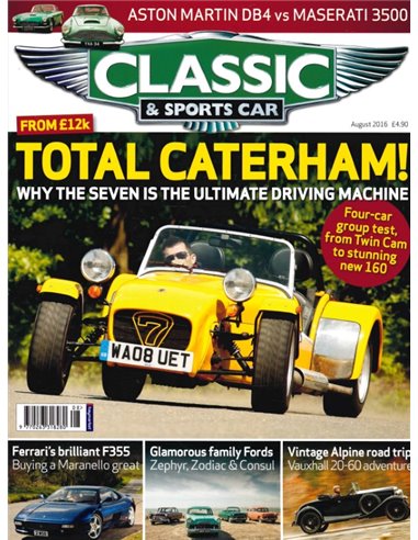 2016 CLASSIC AND SPORTSCAR MAGAZINE (08) AUGUST ENGLISH