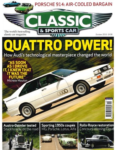 2016 CLASSIC AND SPORTSCAR MAGAZINE (10) OCTOBER ENGLISH