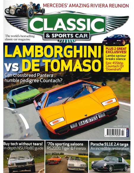 2017 CLASSIC AND SPORTSCAR MAGAZIN (07) JULI ENGLISCH