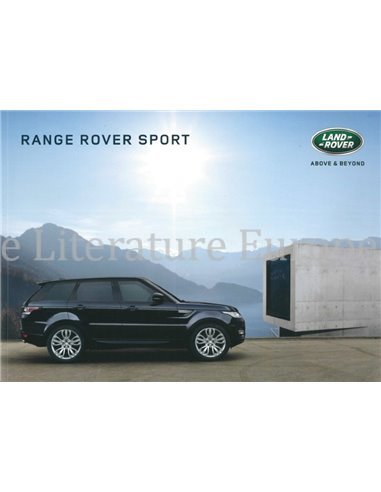 2016 RANGE ROVER SPORT PROSPEKT ENGLISCH