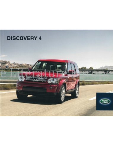 2012 LAND ROVER DISCOVERY 4 BROCHURE DUITS