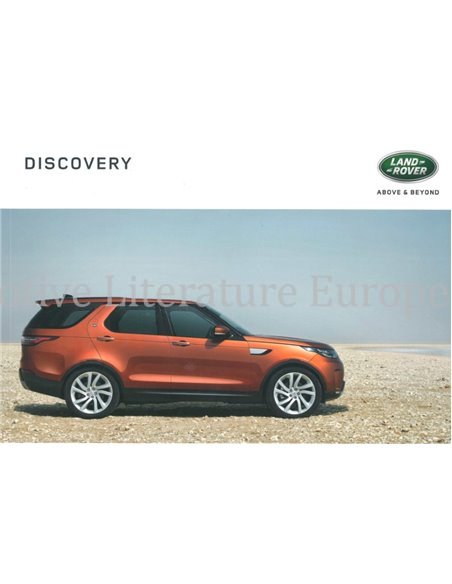 2017 LAND ROVER DISCOVERY BROCHURE DUITS