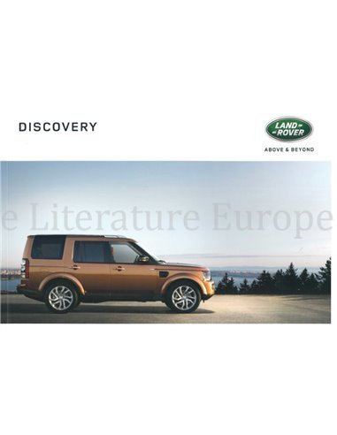 2015 LAND ROVER DISCOVERY BROCHURE NEDERLANDS