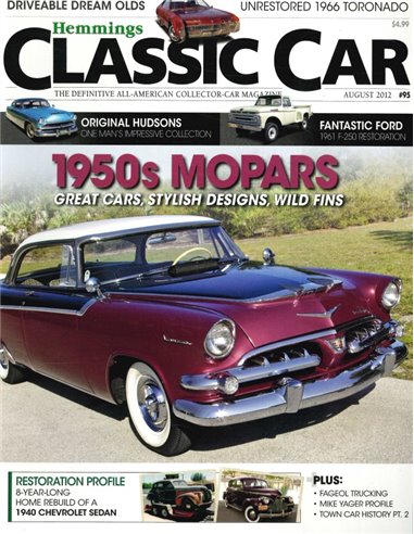 2012 CLASSIC CAR MAGAZINE 95 ENGELS 