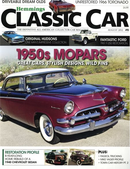 2012 CLASSIC CAR MAGAZINE 95 ENGELS 