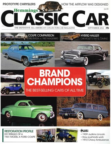 2012 CLASSIC CAR MAGAZINE 96 ENGELS 