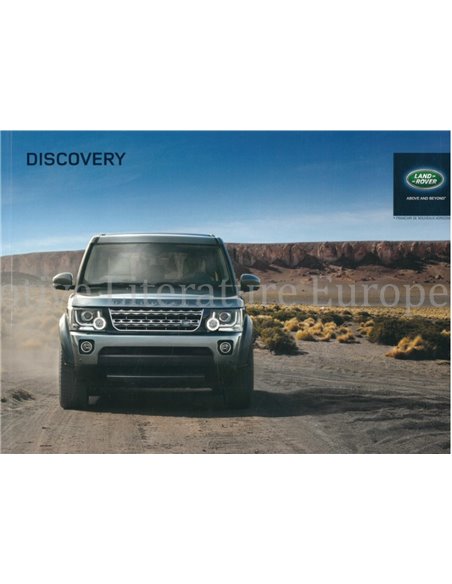 2014 LAND ROVER DISCOVERY PROSPEKT FRANZÖSISCH