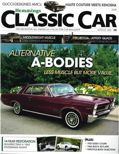 2011 CLASSIC CAR MAGAZINE 83 ENGLISCH 