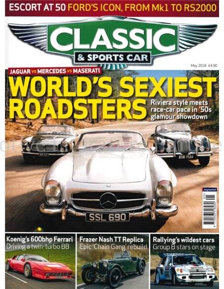 2018 CLASSiC AND SPORTSCAR MAGAZIN (05) MAI ENGLISCH