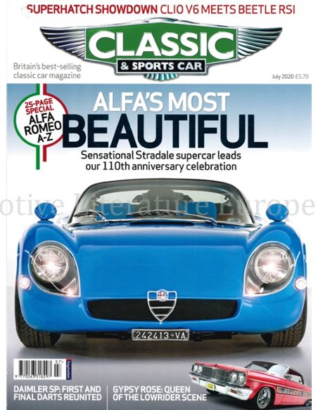 2020 CLASSIC AND SPORTSCAR MAGAZIN (07) JULI ENGLISCH