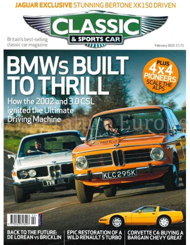 2021 CLASSIC AND SPORTSCAR MAGAZINE (02) FEBRUARI ENGELS