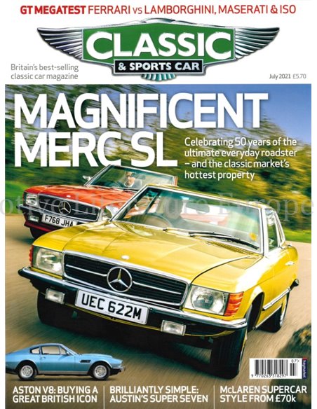 2021 CLASSIC AND SPORTSCAR MAGAZIN (07) JULI ENGLISCH