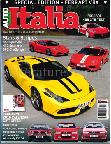 2015 AUTO ITALIA MAGAZIN 237 ENGLISCH