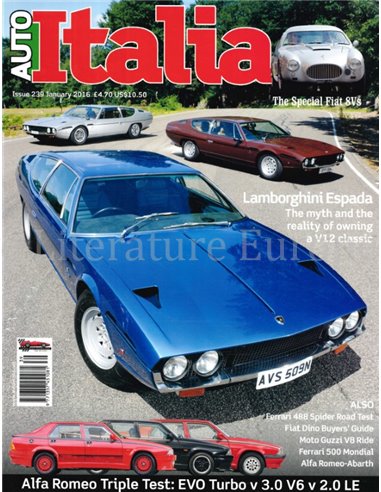 2016 AUTO ITALIA MAGAZINE 239 ENGELS 