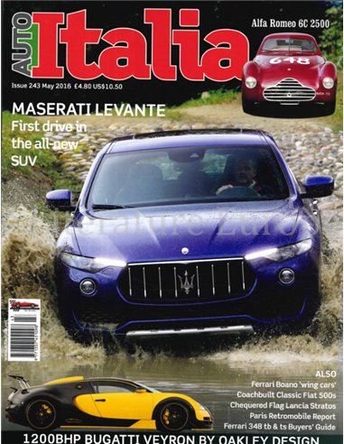 2016 AUTO ITALIA MAGAZINE 243 ENGLISCH