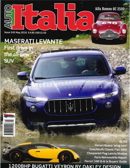 2016 AUTO ITALIA MAGAZINE 243 ENGLISH 