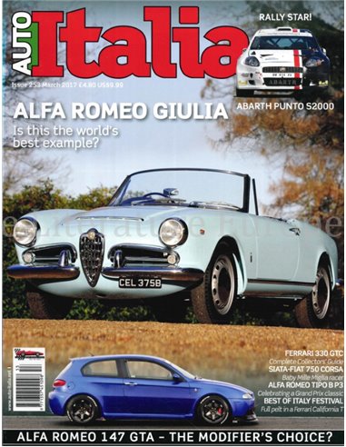 2017 AUTO ITALIA MAGAZINE 253 ENGLISCH