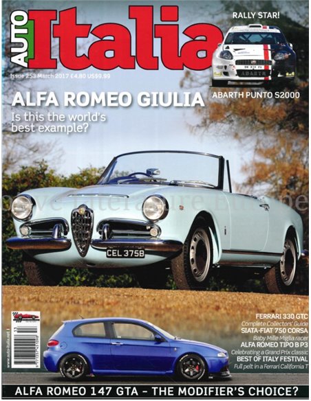 2017 AUTO ITALIA MAGAZINE 253 ENGLISCH