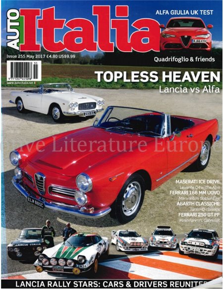 2017 AUTO ITALIA MAGAZINE 255 ENGLISCH