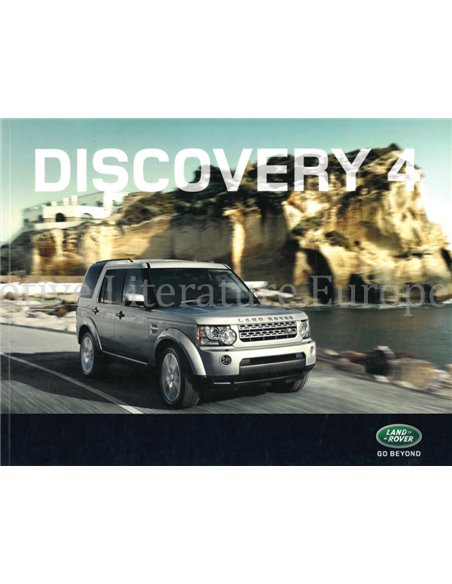 2010 LAND ROVER DISCOVERY 4 BROCHURE SPAANS