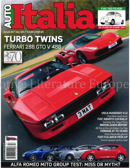 2017 AUTO ITALIA MAGAZINE 257 ENGLISCH