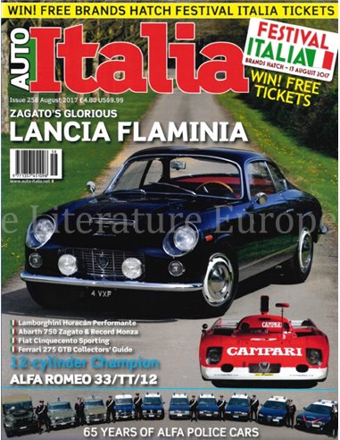 2017 AUTO ITALIA MAGAZINE 258 ENGLISH 