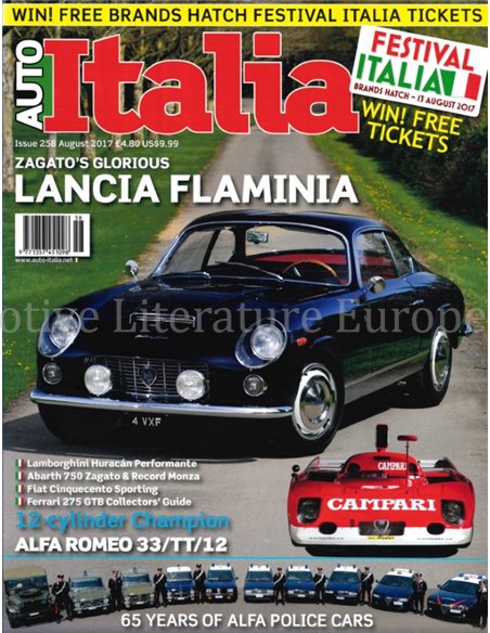 2017 AUTO ITALIA MAGAZINE 258 ENGLISCH