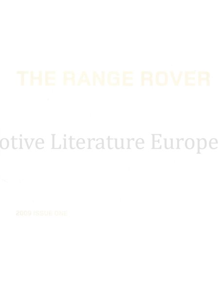 2010 RANGE ROVER BROCHURE ENGELS