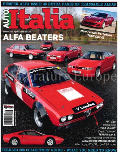 2018 AUTO ITALIA MAGAZIN 266 ENGLISCH