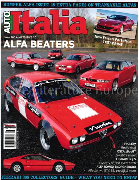 2018 AUTO ITALIA MAGAZIN 266 ENGLISCH