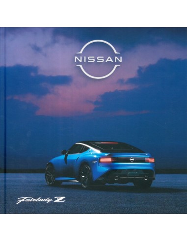 2024 NISSAN FAIRLADY Z HARDCOVER PROSPEKT JAPANISCH