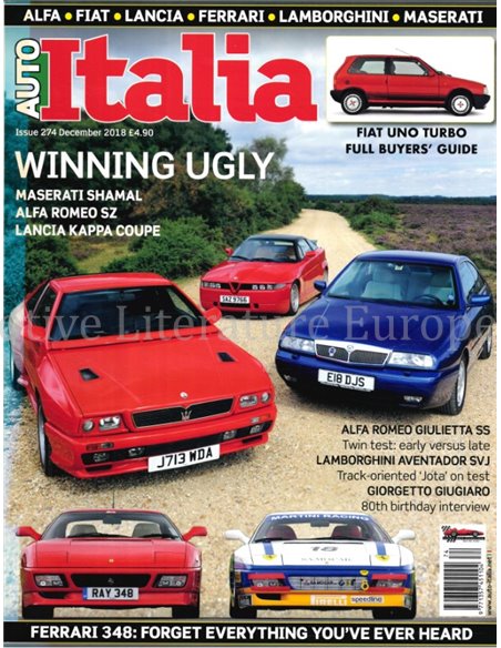 2018 AUTO ITALIA MAGAZIN 274 ENGLISCH