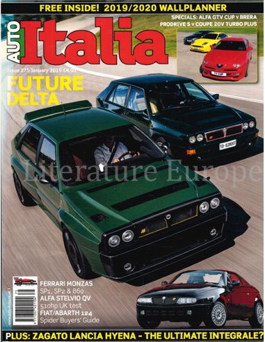 2019 AUTO ITALIA MAGAZINE 275 ENGELS 