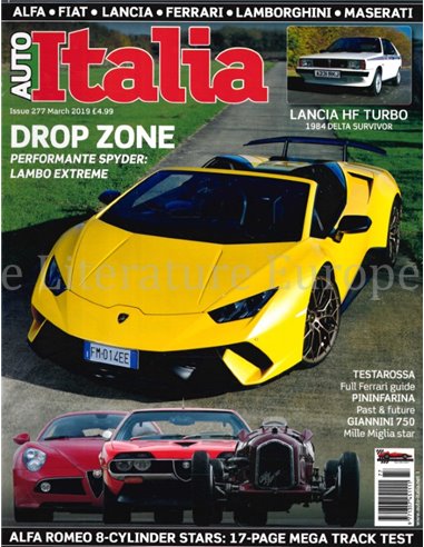 2019 AUTO ITALIA MAGAZINE 277 ENGELS 