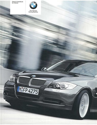 2006 BMW 3 SERIES OWNERS MANUAL HANDBOOK ENGLISH