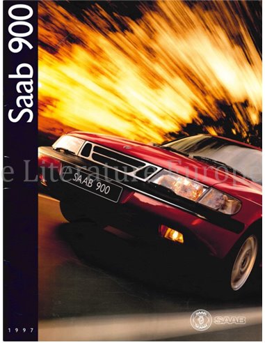 1997 SAAB 900 BROCHURE DUTCH