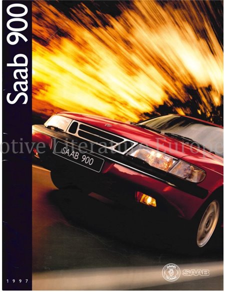 1997 SAAB 900 BROCHURE DUTCH