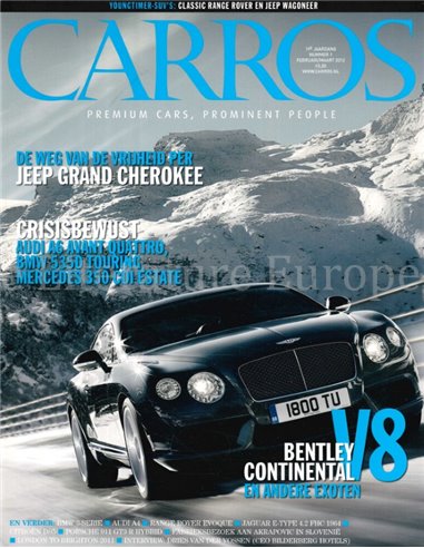 2012 CARROS MAGAZINE 01 NIEDERLÄNDISCH