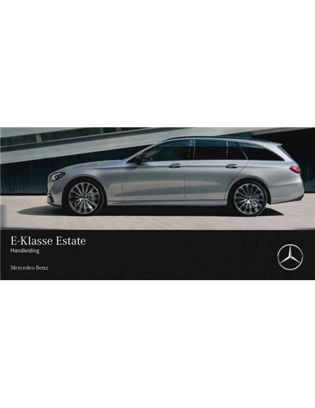 2020 MERCEDES BENZ E CLASS ESTATE OWNERS MANUAL DUTCH