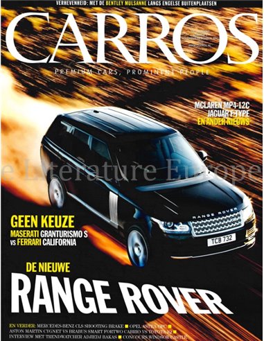 2012 CARROS MAGAZIN 07  NIEDERLÄNDISCH